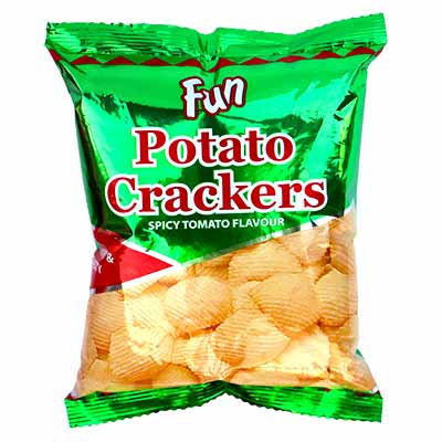 Fun Potato Crackers Spicy Tomato