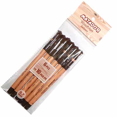 Matador WoodMark Ballpen 6 Pieces