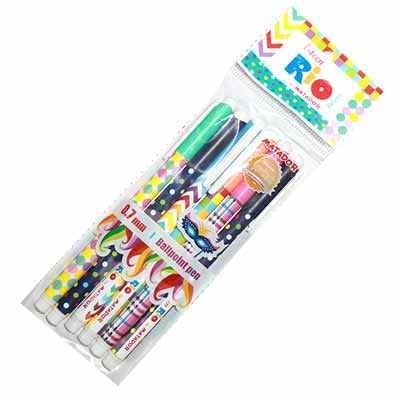 Matador i-teen RIO Pen 6 Pieces