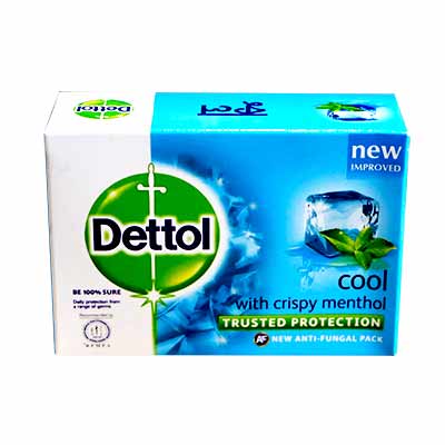 Dettol Cool With Crispy Menthol 100g