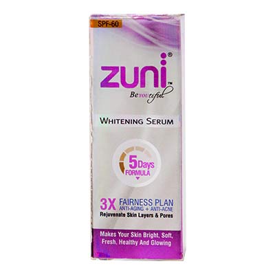 Zuni Whitening Serum (SPF 60)